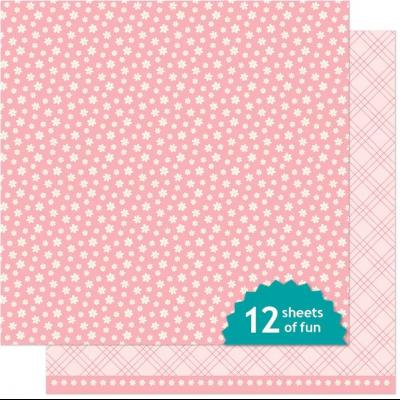 Lawn Fawn Designpapier Bitsy Blooms - Primrose